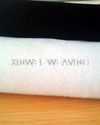 黑白尼龙粘扣布